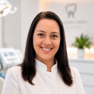 Dra. Renata Zavodini, cirurgiã-dentista
